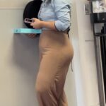 Pawg booty in pants at airport