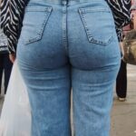 Sexy ass in denim jeans creepshots